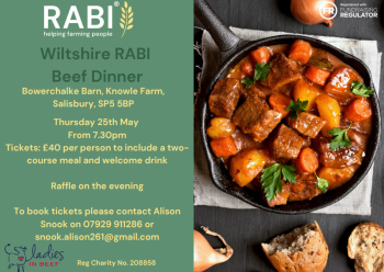Wiltshire RABI Beef Dinner