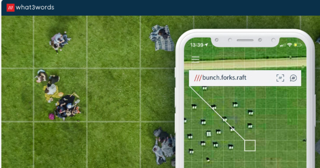 What3words app